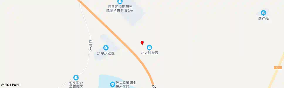 包头世纪大道与110路口_公交站地图_包头公交_妙搜公交查询2025