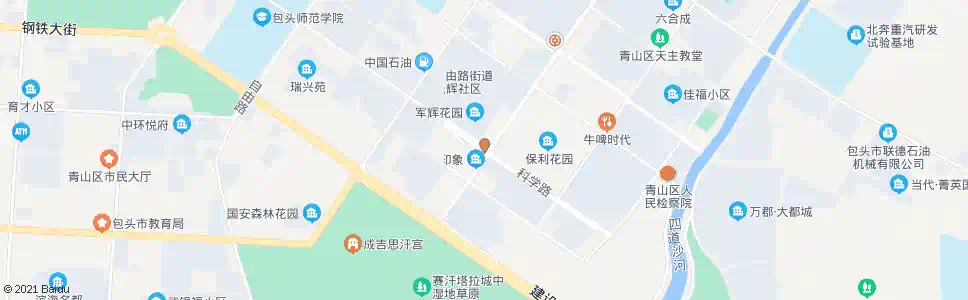 包头光辉假日酒店_公交站地图_包头公交_妙搜公交查询2025