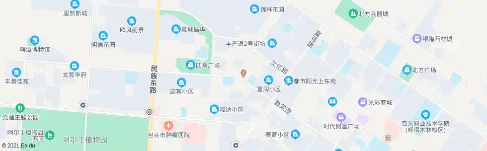 包头搪瓷厂_公交站地图_包头公交_妙搜公交查询2025