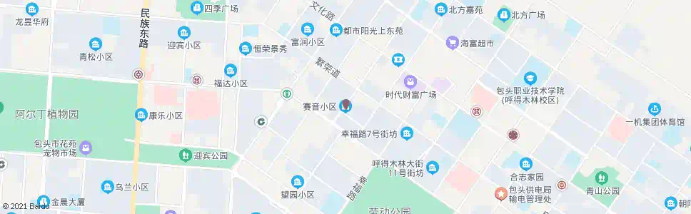 包头赛音小区_公交站地图_包头公交_妙搜公交查询2025