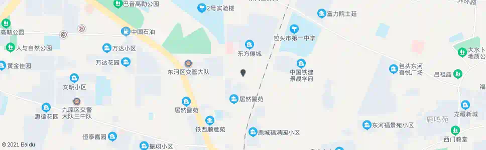 包头铁西土二楼_公交站地图_包头公交_妙搜公交查询2025