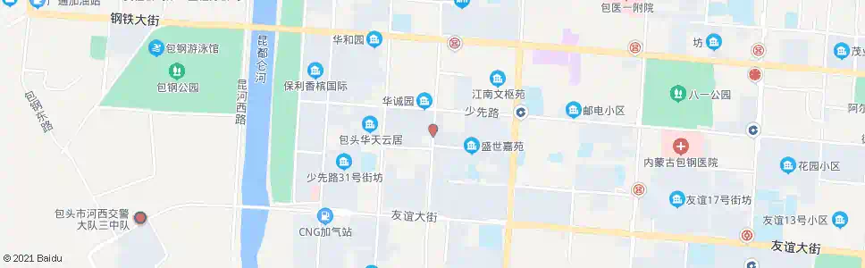 包头盛世嘉苑_公交站地图_包头公交_妙搜公交查询2025