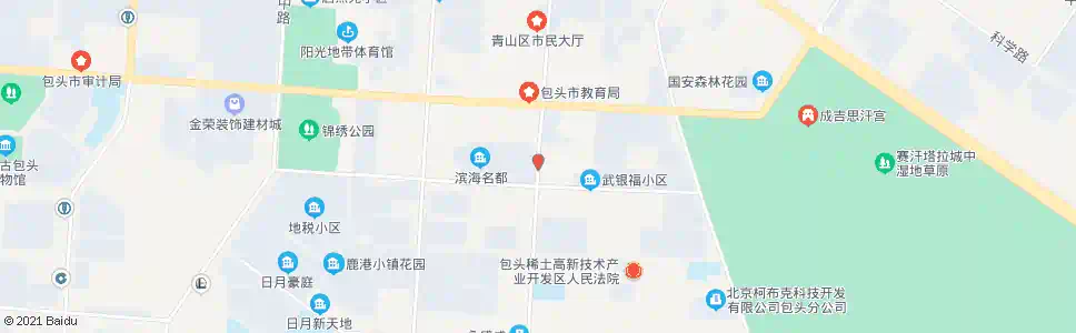 包头高新花园_公交站地图_包头公交_妙搜公交查询2025