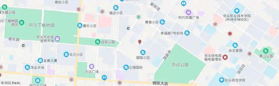 包头望园中道_公交站地图_包头公交_妙搜公交查询2025