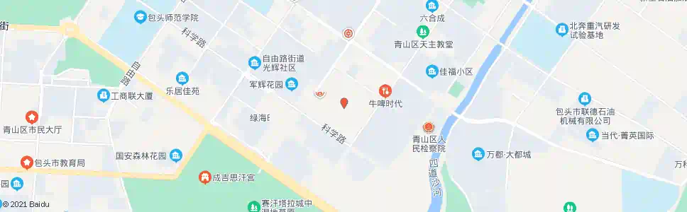 包头保利花园_公交站地图_包头公交_妙搜公交查询2025