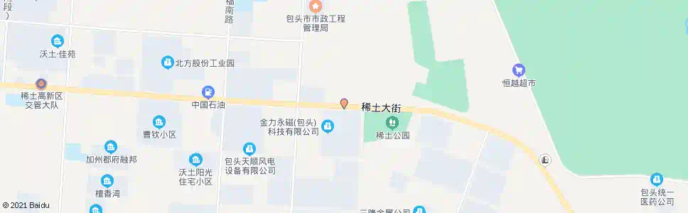 包头汇金环保动力公司_公交站地图_包头公交_妙搜公交查询2025