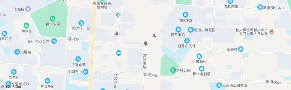 包头富强南路_公交站地图_包头公交_妙搜公交查询2025