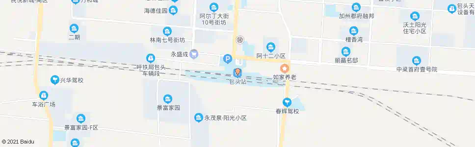 包头站前路_公交站地图_包头公交_妙搜公交查询2025