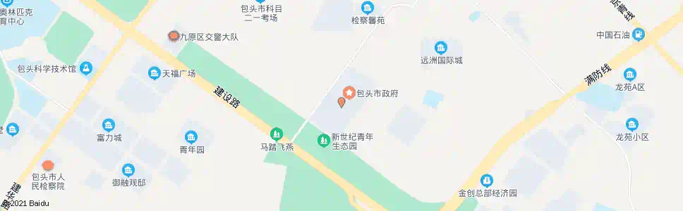 包头商业局_公交站地图_包头公交_妙搜公交查询2025