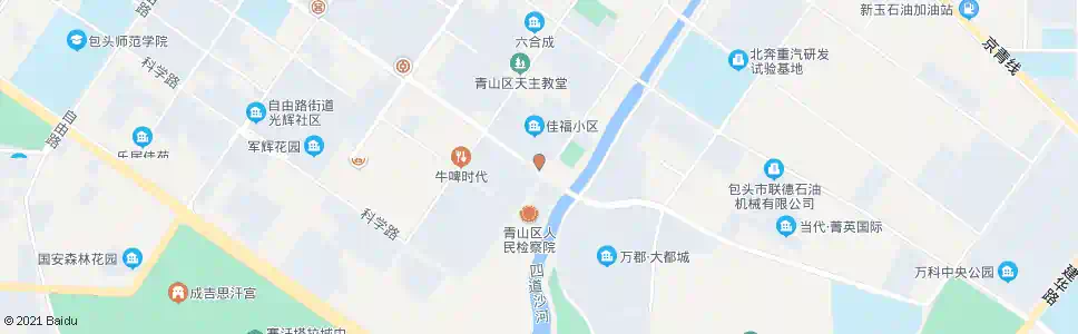 包头青山卫生服务大楼_公交站地图_包头公交_妙搜公交查询2025