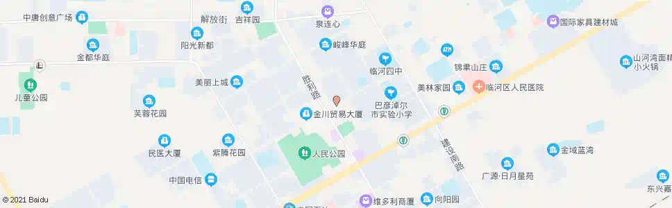 巴彦淖尔中心医院北门_公交站地图_巴彦淖尔公交_妙搜公交查询2025