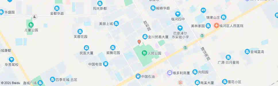 巴彦淖尔公园北门_公交站地图_巴彦淖尔公交_妙搜公交查询2025