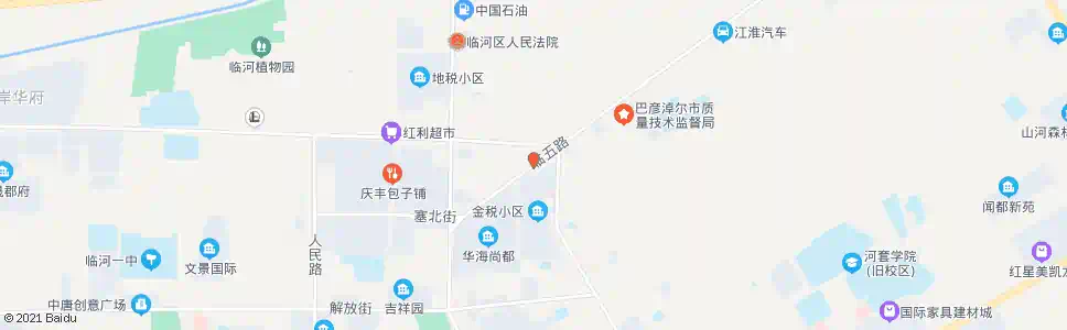 巴彦淖尔建设路北口_公交站地图_巴彦淖尔公交_妙搜公交查询2025