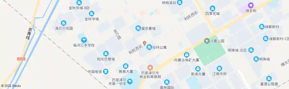 巴彦淖尔巴彦淖尔市艺校_公交站地图_巴彦淖尔公交_妙搜公交查询2025