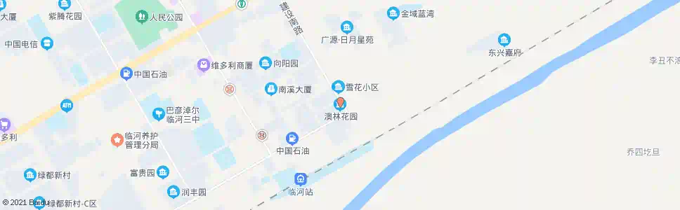巴彦淖尔澳林花园_公交站地图_巴彦淖尔公交_妙搜公交查询2025