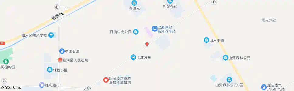 巴彦淖尔地质宾馆_公交站地图_巴彦淖尔公交_妙搜公交查询2025