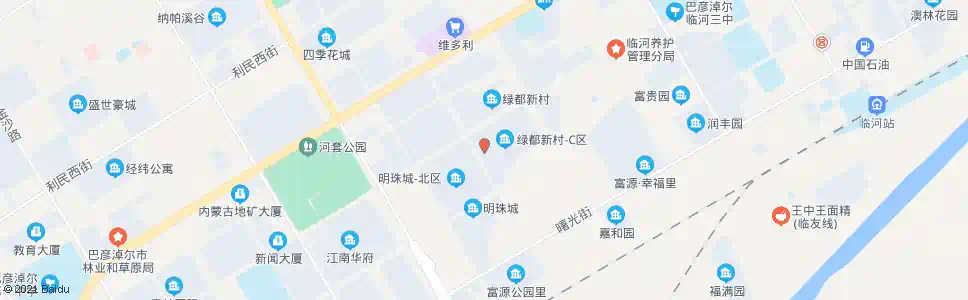 巴彦淖尔绿都新村_公交站地图_巴彦淖尔公交_妙搜公交查询2025