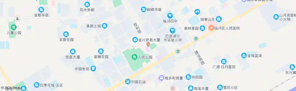 巴彦淖尔河港青年商城_公交站地图_巴彦淖尔公交_妙搜公交查询2025