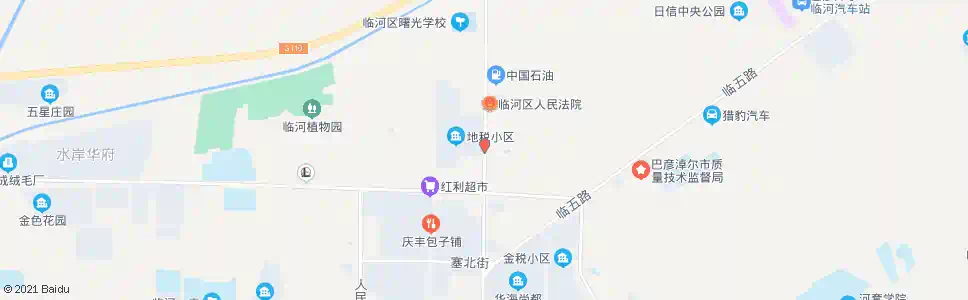 巴彦淖尔地税小区_公交站地图_巴彦淖尔公交_妙搜公交查询2025