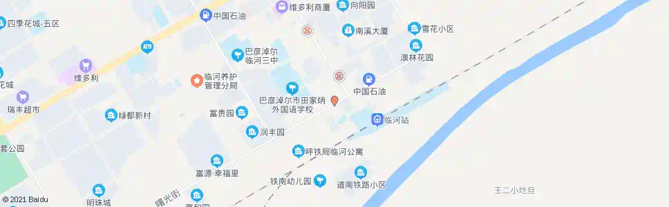 巴彦淖尔巴彦淖尔市第二幼儿园_公交站地图_巴彦淖尔公交_妙搜公交查询2025