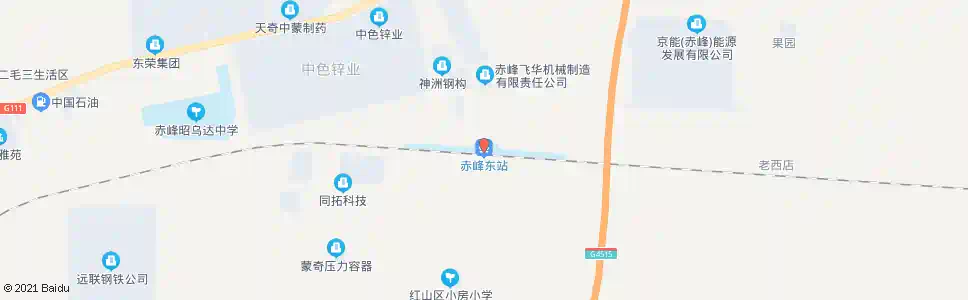 赤峰东郊七组_公交站地图_赤峰公交_妙搜公交查询2025