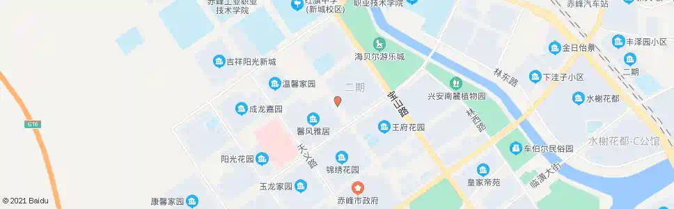 赤峰馨风雅居东门_公交站地图_赤峰公交_妙搜公交查询2025