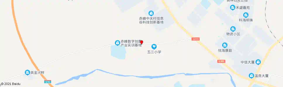 赤峰五三村三组_公交站地图_赤峰公交_妙搜公交查询2025