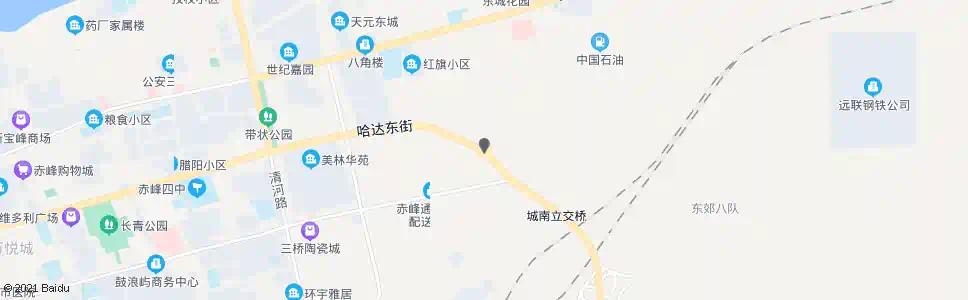 赤峰双拥碑_公交站地图_赤峰公交_妙搜公交查询2025