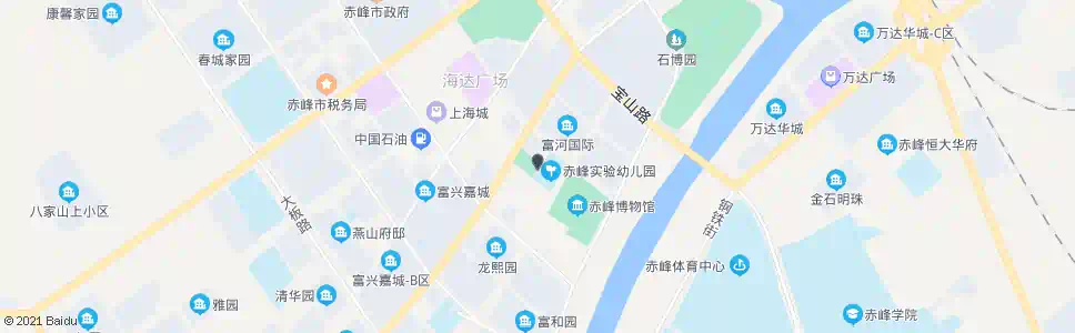 赤峰行政审批服务中心(锦绣花园)_公交站地图_赤峰公交_妙搜公交查询2025