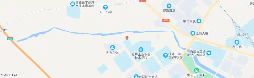 赤峰赤峰特校_公交站地图_赤峰公交_妙搜公交查询2025