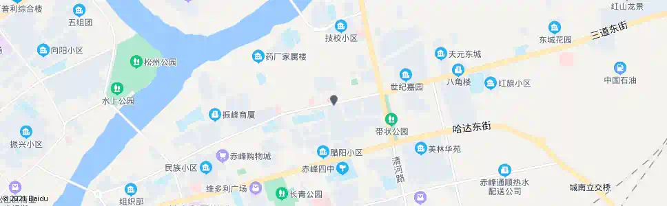 赤峰中医院北门_公交站地图_赤峰公交_妙搜公交查询2025