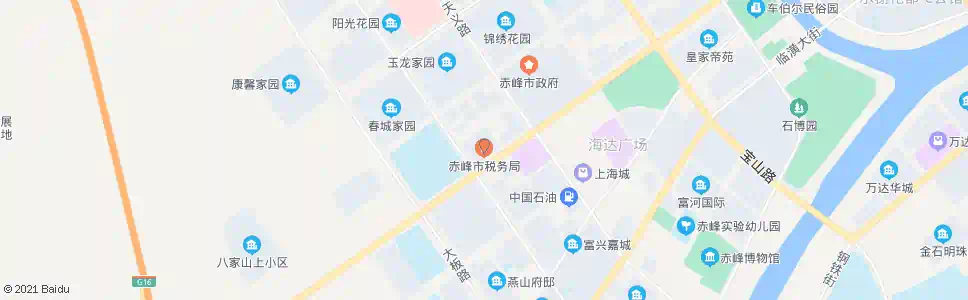 赤峰市国税局_公交站地图_赤峰公交_妙搜公交查询2025