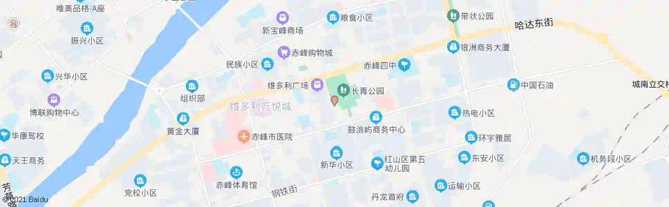 赤峰红山园林苗圃_公交站地图_赤峰公交_妙搜公交查询2025