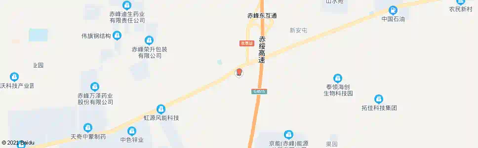 赤峰石油公司_公交站地图_赤峰公交_妙搜公交查询2025