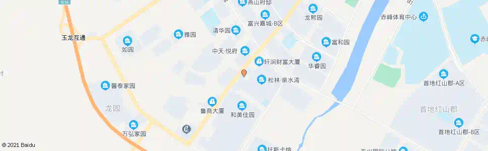 赤峰宝山桥_公交站地图_赤峰公交_妙搜公交查询2025