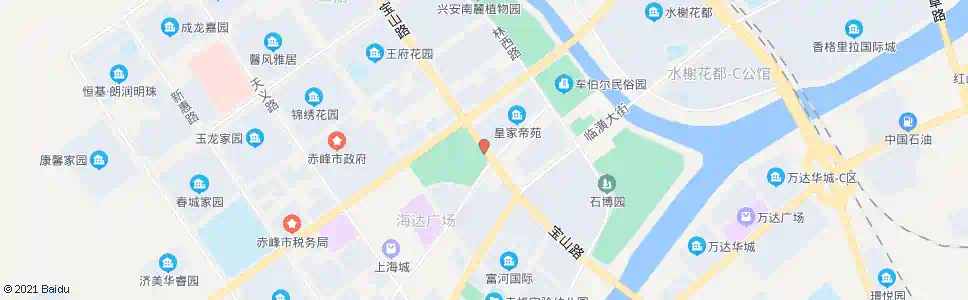 赤峰宝山路_公交站地图_赤峰公交_妙搜公交查询2025