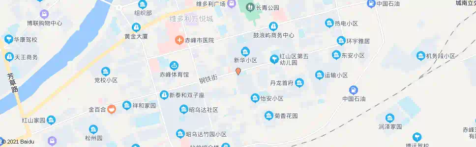 赤峰军分区_公交站地图_赤峰公交_妙搜公交查询2025