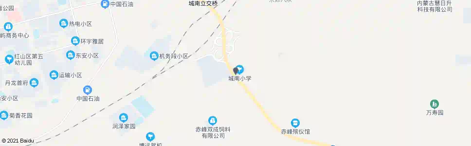 赤峰城南村委会_公交站地图_赤峰公交_妙搜公交查询2025