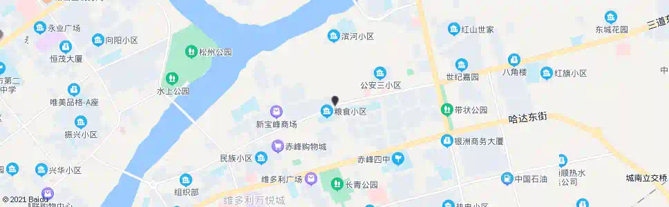 赤峰向秀丽商场_公交站地图_赤峰公交_妙搜公交查询2025