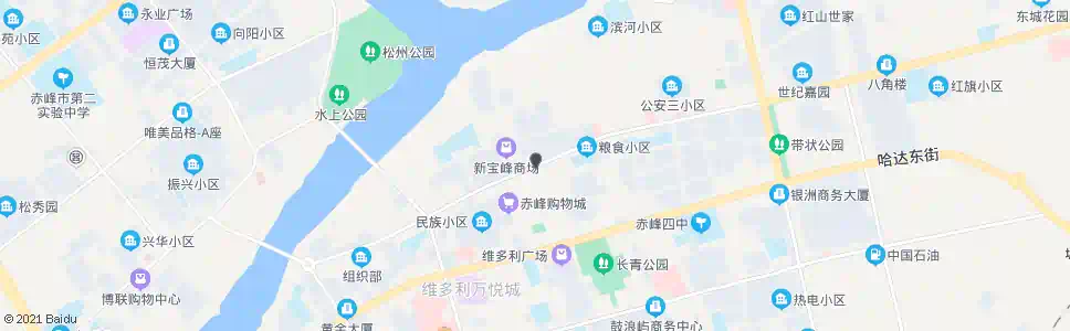 赤峰松洲巷北口_公交站地图_赤峰公交_妙搜公交查询2025