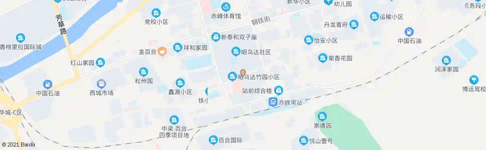 赤峰三医院_公交站地图_赤峰公交_妙搜公交查询2025