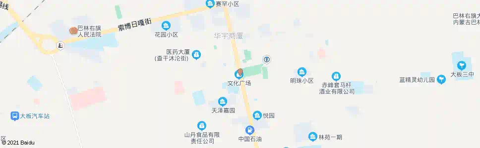 赤峰文化广场_公交站地图_赤峰公交_妙搜公交查询2025