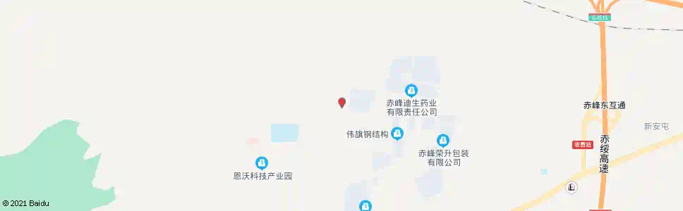 赤峰大吉制药_公交站地图_赤峰公交_妙搜公交查询2025