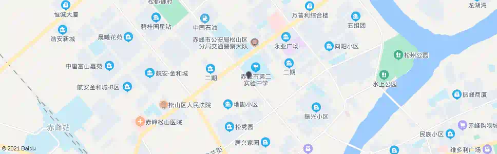 赤峰松山蒙中_公交站地图_赤峰公交_妙搜公交查询2025