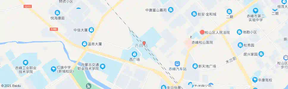 赤峰赤峰站_公交站地图_赤峰公交_妙搜公交查询2025