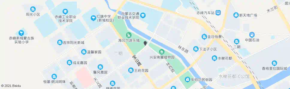 赤峰海贝尔南门_公交站地图_赤峰公交_妙搜公交查询2025