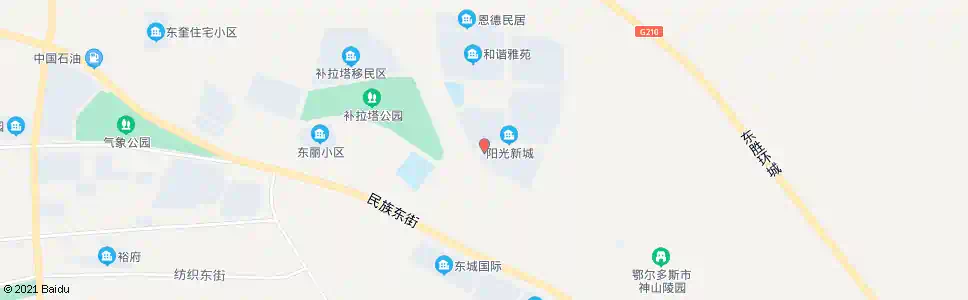 鄂尔多斯阳光新城A3区_公交站地图_鄂尔多斯公交_妙搜公交查询2025