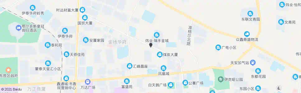 鄂尔多斯天和俪苑_公交站地图_鄂尔多斯公交_妙搜公交查询2025