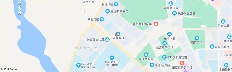 鄂尔多斯老乔家食府_公交站地图_鄂尔多斯公交_妙搜公交查询2025