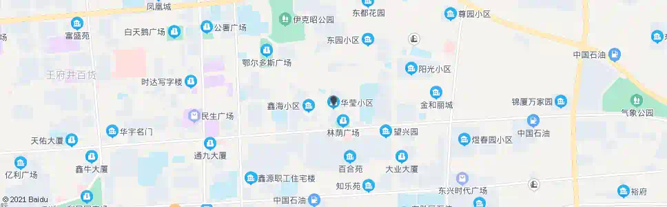鄂尔多斯华莹小区_公交站地图_鄂尔多斯公交_妙搜公交查询2025